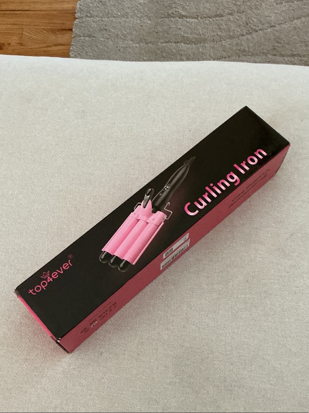 Pink 3-Barrel Curling Iron - Pink